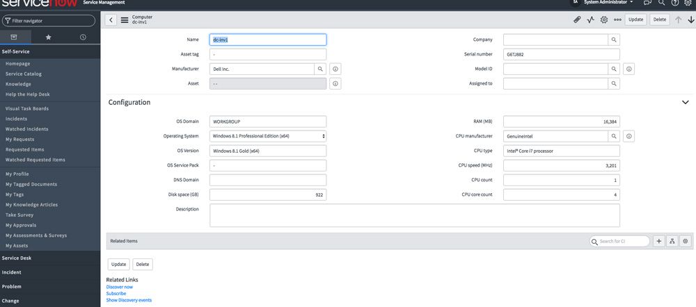 Inventaire mat&eacute;riel informatique